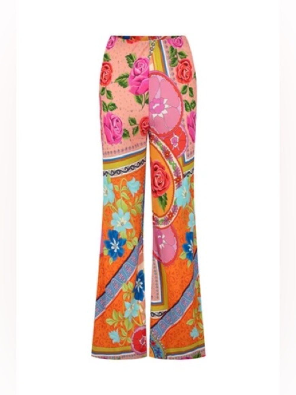 Spell Aphrodite Bias Pant Floral Pull On Small